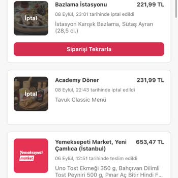 Yemek Sepeti 758₺ Me Çöktü
