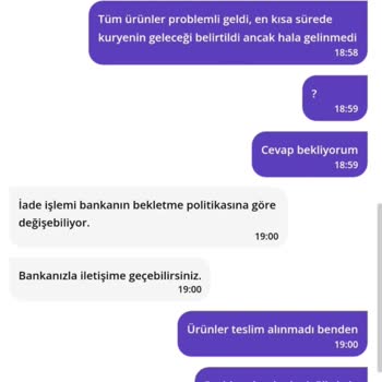 Getir Kusurlu Ürün Getirip İade Almıyor