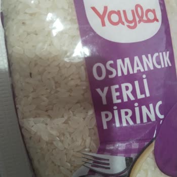 Yayla Bakliyat Migros'tan Almış Olduğum Yayla Osmancık Pirincin Böcekli Olması