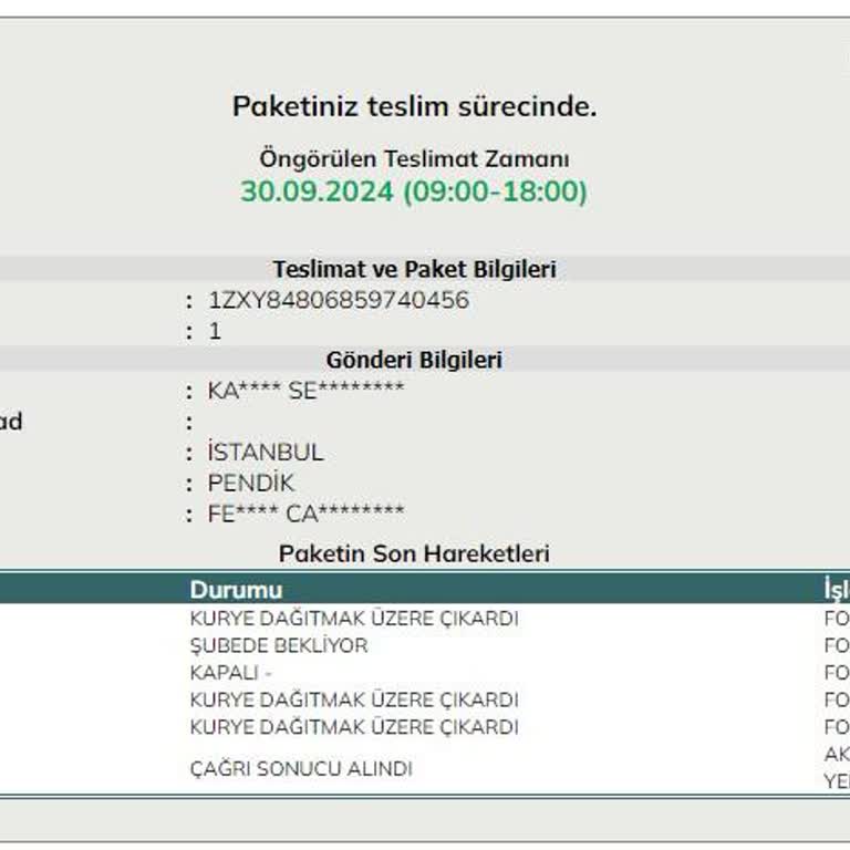 UPS Türkiye Umarsızlığı Ve Acziyeti