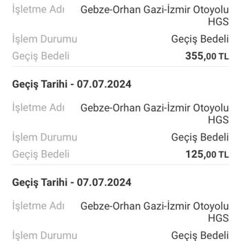 Otoyol Aş HGS'den Ücretini Alıyor. Almamış Gibi İcra Takibi Gönderiyor