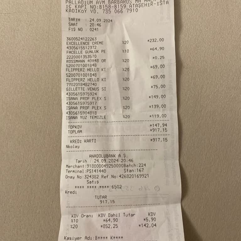 Rossmann İki Kez Ödeme