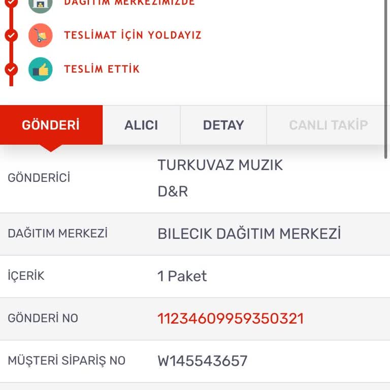 Kargomsende Firması Kargomu Adresime Teslim Etmedi