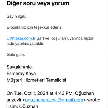 CV Maker Farklı Amaçları Olan Firma