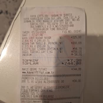 Kaya Çiftliği Kaşar Peyniri Bozuk Çıktı