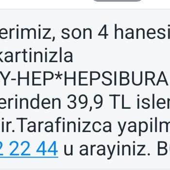 Hepsiburada'da Kart Bilgileriniz Güvende Değil!