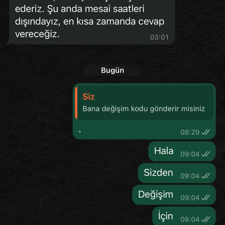 No362bakirkoy Eşofman Altı Siparişimde İletişim Sorunu