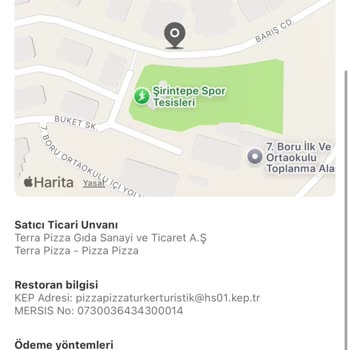 Terra Pizzadan Cam Çıktı