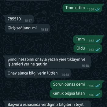 Erpak Lego Paketleme Papara'dan Kendi Adıma Acılan Hesap