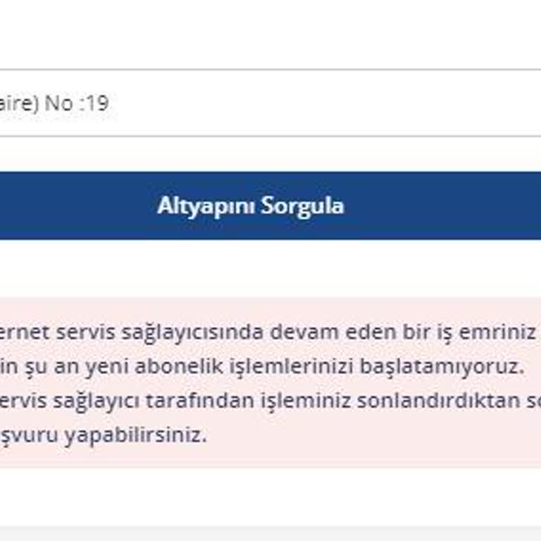 Türk Telekom İş Emri İptali
