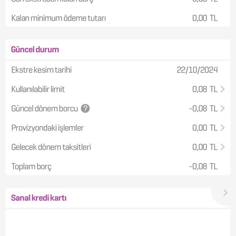 Enpara Kredi Kartı Kısıtlama