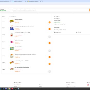 Migros Sanal Market Kampanyalı Ürünlerde Stok Sorunu
