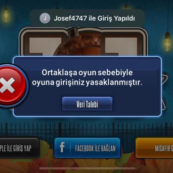 Zynga Okey 101'de Hesap Kapatma Sorunu