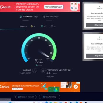 AtlantisNet Atlantisnet İnternet Hızının Düşürülmesi