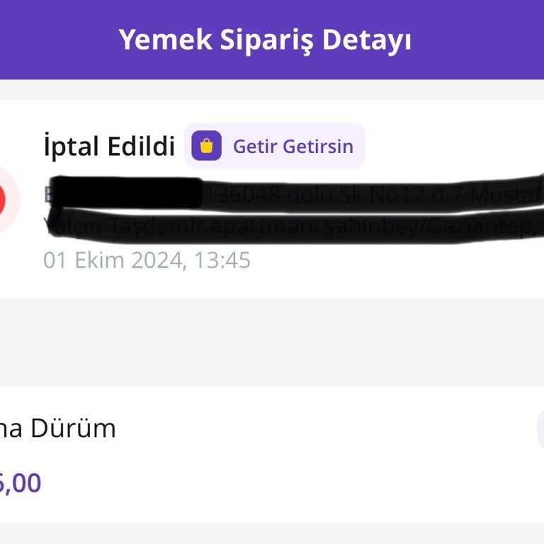 Getir Uygulamasında Yaşanan Sipariş Sorunu Ve İlgisizlik