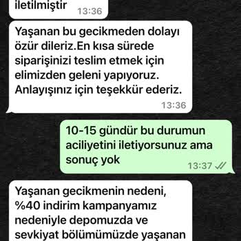 BEEO Satın Aldığım Ürünleri Göndermiyorlar