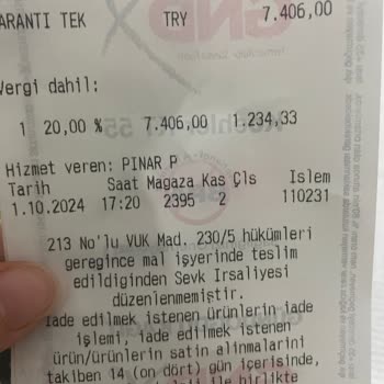 Sephora Alışveriş Sonrası Verilen Sözde Hediye