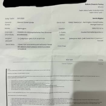 Remington PG5000'in Şarj Ve Kesim Problemleri Çözülmedi