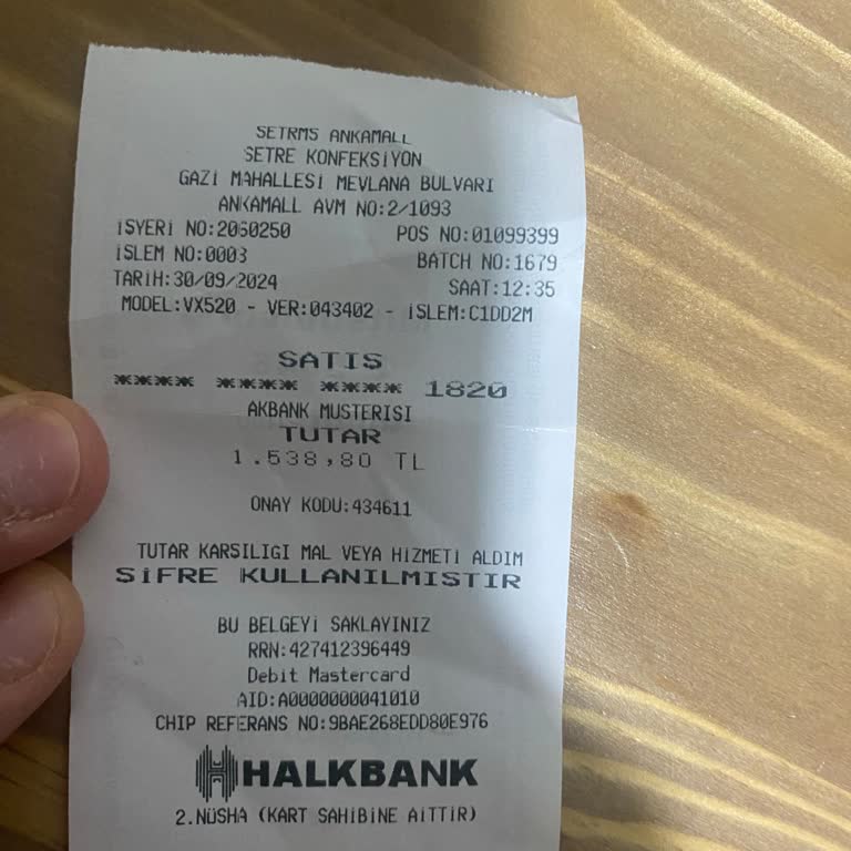 Setrms İade Kabul Etmiyorlar