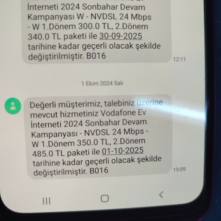 Vodafone Net Kampanyamı Geri Ver.