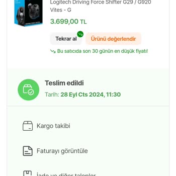 Hepsiburada Müşteriye Verilen Değer "0"
