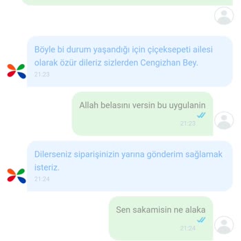 Çiçek Sepeti Pişmanlıktır