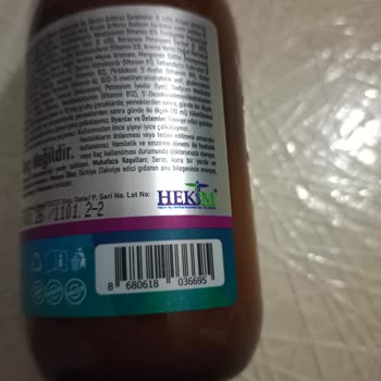 Argivit Focus Çalkalayınca Köpürdü