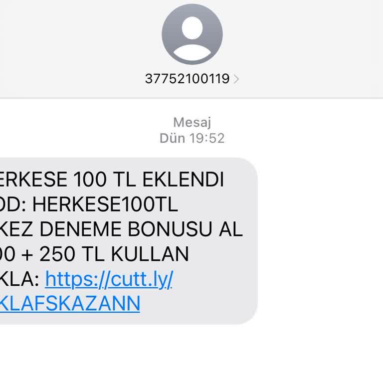 Vodafone'dan Gelen Zararlı SMS'ler ve Mağduriyet Endişesi