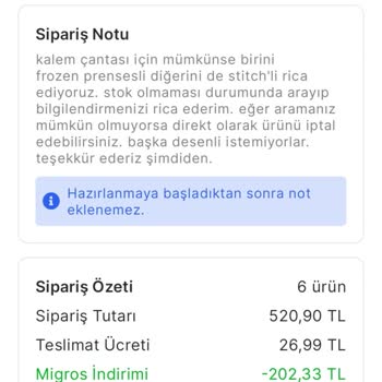 Migros Hem Yanlış Ürün Gönderildi Hem Karşımda Muhatap Bulamıyorum.