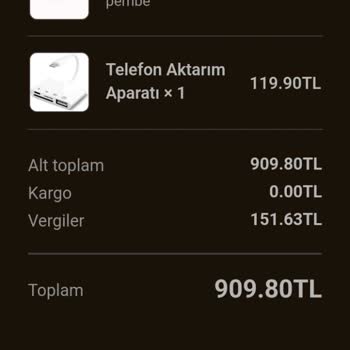 Fleur Instagram Sitesinden Kamera Aldım Ama Yollanılmıyor!