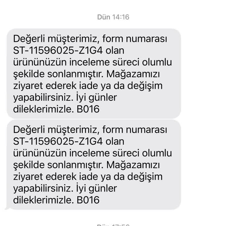 Boyner Ayıplı Mal İadesi