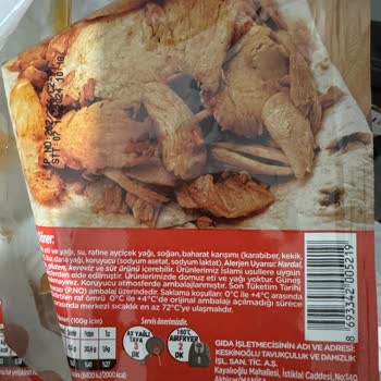 Keskinoğlu Tüylü Döner Yapmış