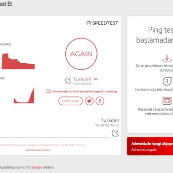 Vodafone Evde İnternet Hız Ve Ping Problemi