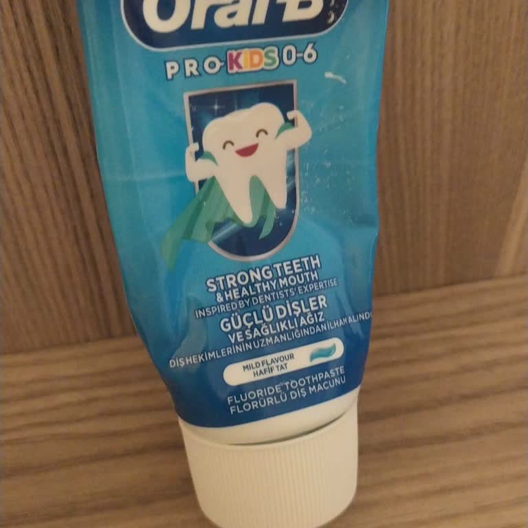 Oral B Çocuk Macunu İçi Boş Çıktı