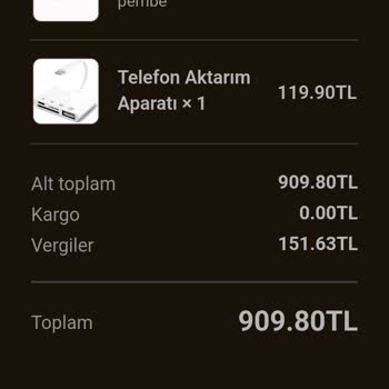 Fleur | fleurtr.com.tr Fleur Instagram'dan Aldığım Ürünler Ne Kargoya Verildi Ne De Bilgi Verildi