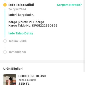 Dolaptan İade Yaptım Ancak Satıcı Beni Engelledi Paramı Alamıyorum