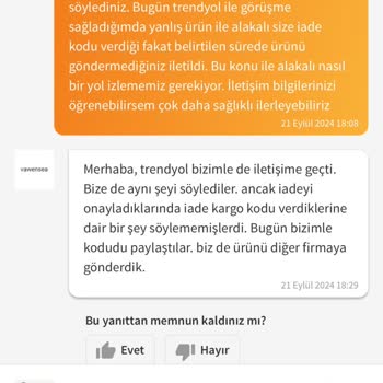 Trendyol'da Yanlış Gönderim Ve İade Sorunu