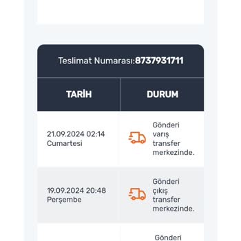 Aras Kargo Ve Yine Kargo Sorunu...