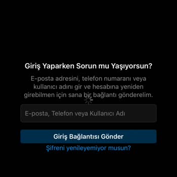Instagram Şifremi Kabul Etmiyor Ve Sıfırlamıyor