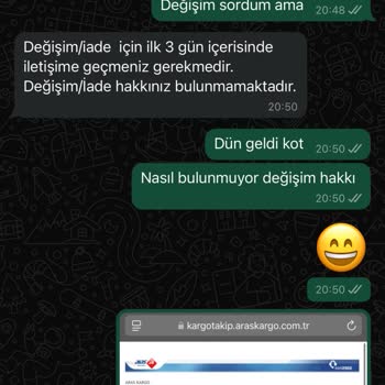 Clothe Xlrd Değişim Sorunu, İlgisiz Firma Ve Kalitesiz Ürün.