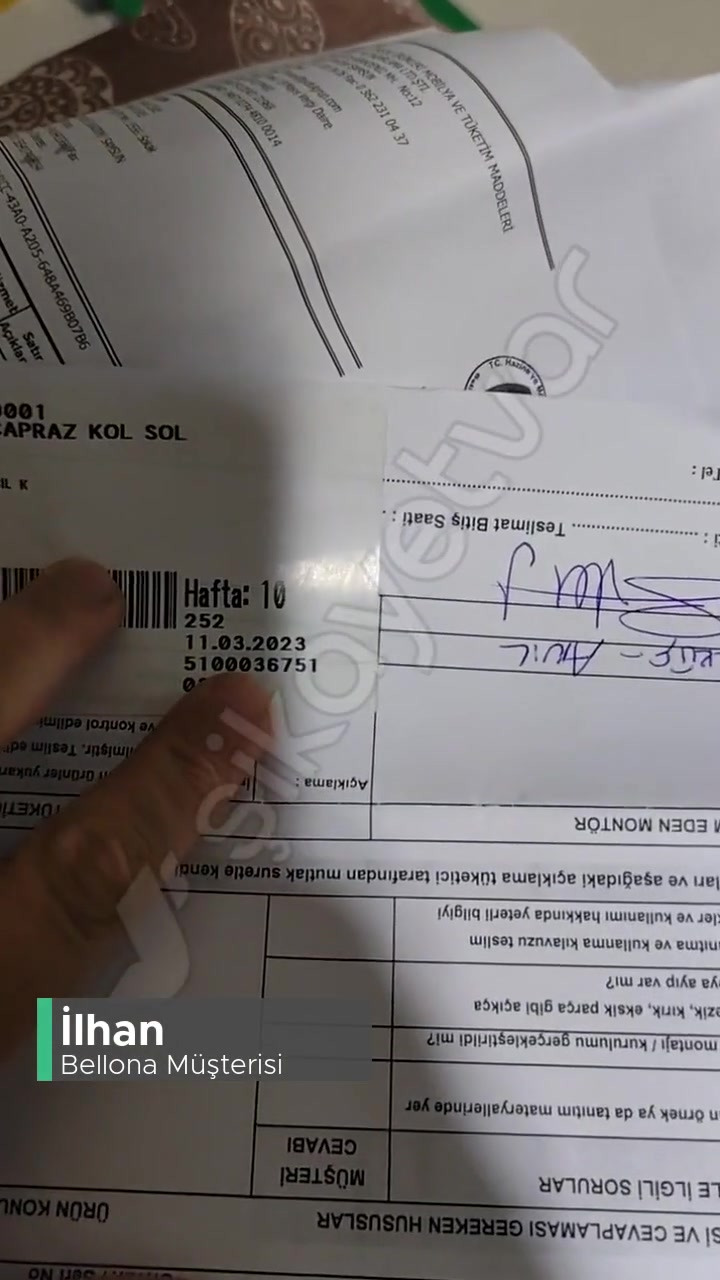 Bellona Valencia Takımı Sorunlu&nbsp; İadesini İstiyorum videonun kapak resmi