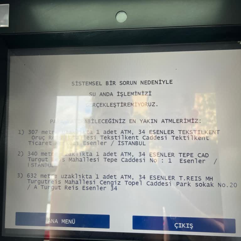 QNB Finansbank (Enpara) ATM Paramı Yuttu