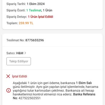 H&M Hatalı Fiyatın Sorumlusu Müşteri Değildir