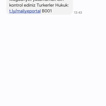 TURKERLER (SMS) Yanıltıcı SMS Mesajı Hakkında Bilgilendirme