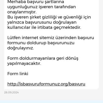 İşin Olsun İş Başvurusunda IBAN İstendi