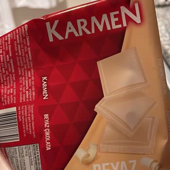 Şok Marketler Karmen Beyaz Çikolata Erimedi!