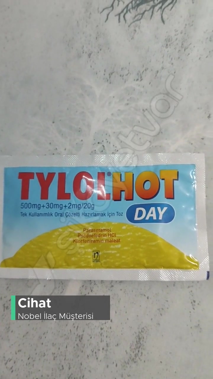 Nobel İlaç Tylolhot Şekerli Su! videonun kapak resmi