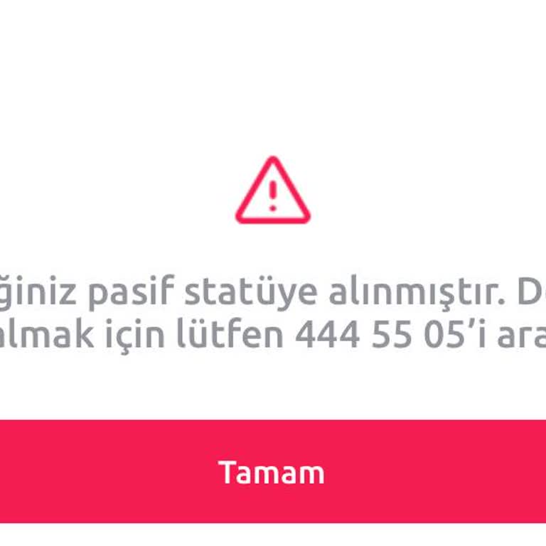 TikTak Kirala Hesabım Neden Pasif Duruma Düştü?