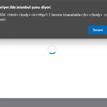 İstanbul Büyükşehir Belediyesi İBB Kariyer Sayfası Hatası
