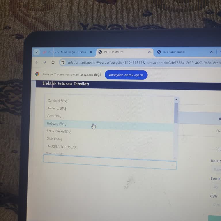 CK Boğaziçi Elektrik Yardımı Ödeme Sorunu